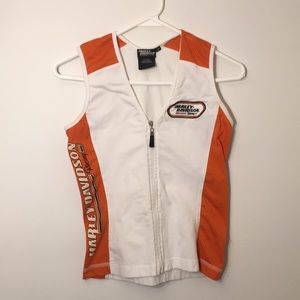 Vtg Rare Harley Davidson Mesh women’s Vest